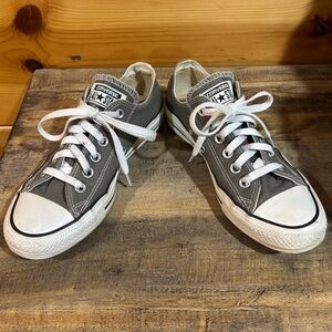 Converse All Star Gray Canvas Sneakers